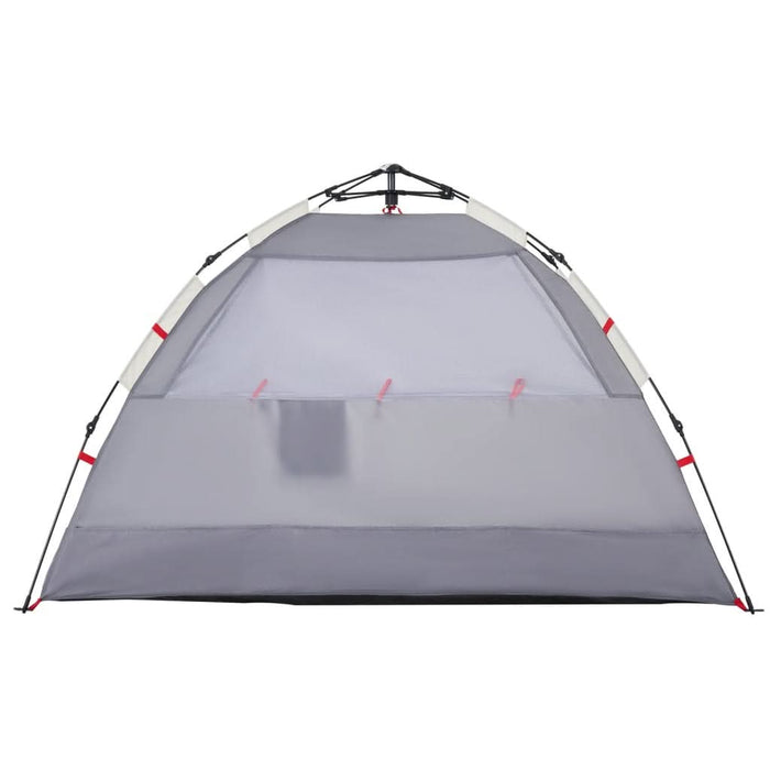 Cort camping 2 persoane gri impermeabil setare rapidă - WALTI WALTI