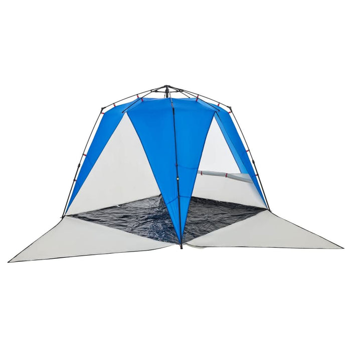 Cort camping 4 persoane albastru azur impermeabil setare rapidă - WALTI WALTI