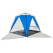 Cort camping 4 persoane albastru azur impermeabil setare rapidă - WALTI WALTI
