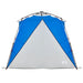 Cort camping 4 persoane albastru azur impermeabil setare rapidă - WALTI WALTI