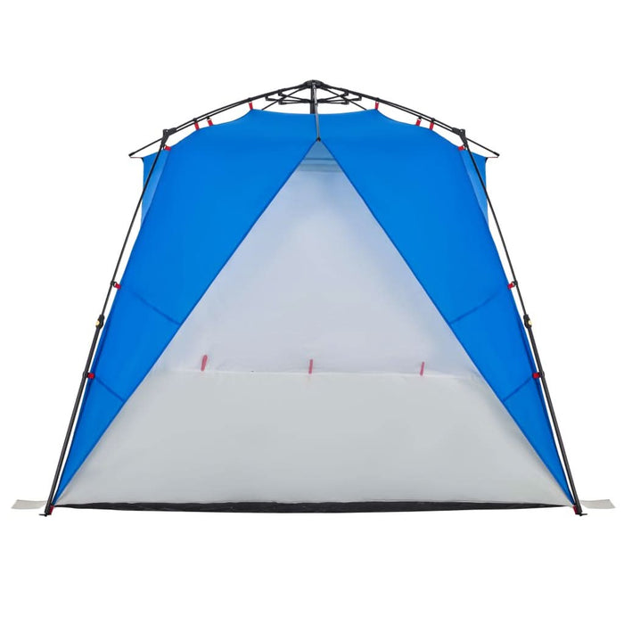 Cort camping 4 persoane albastru azur impermeabil setare rapidă - WALTI WALTI