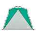 Cort camping 4 persoane verde marin impermeabil setare rapidă - WALTI WALTI