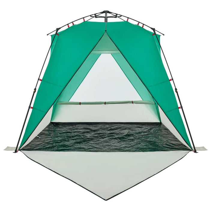 Cort camping 4 persoane verde marin impermeabil setare rapidă - WALTI WALTI