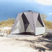 Cort camping 4 persoane gri impermeabil setare rapidă - WALTI WALTI