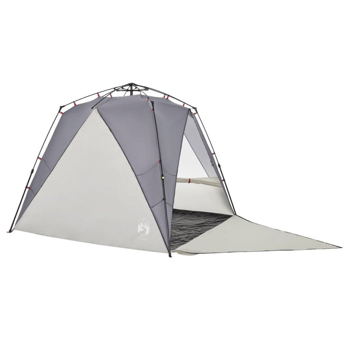 Cort camping 4 persoane gri impermeabil setare rapidă - WALTI WALTI