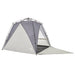 Cort camping 4 persoane gri impermeabil setare rapidă - WALTI WALTI