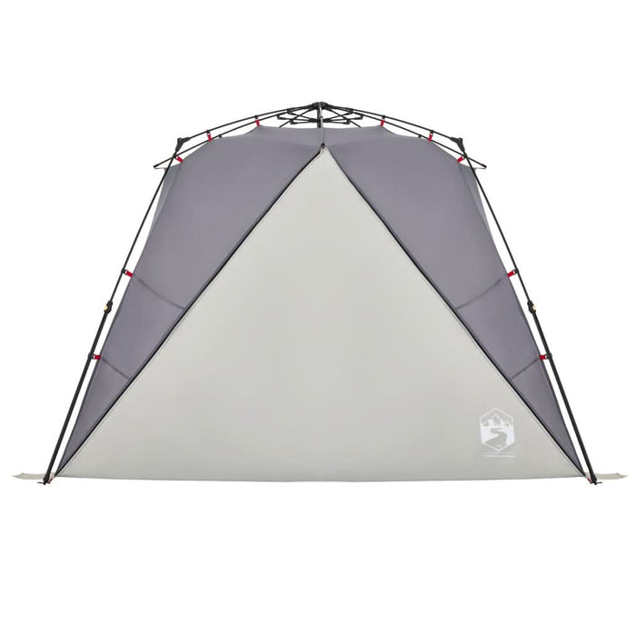 Cort camping 4 persoane gri impermeabil setare rapidă - WALTI WALTI