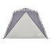 Cort camping 4 persoane gri impermeabil setare rapidă - WALTI WALTI
