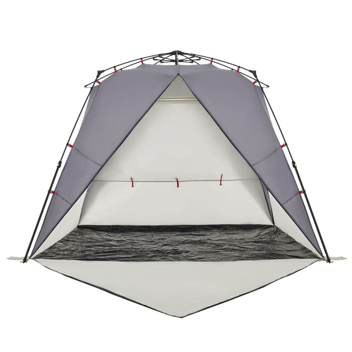 Cort camping 4 persoane gri impermeabil setare rapidă - WALTI WALTI