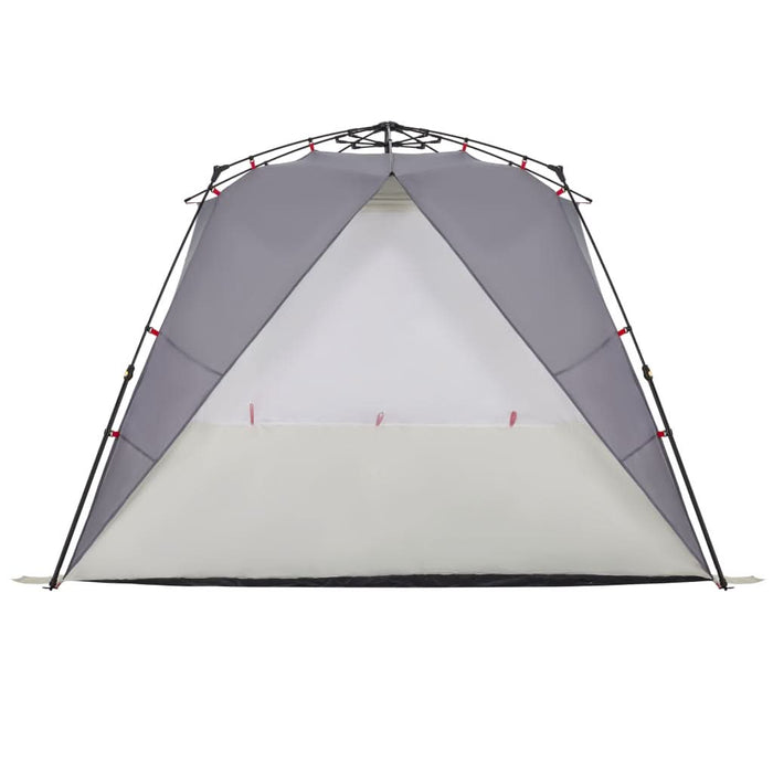 Cort camping 4 persoane gri impermeabil setare rapidă - WALTI WALTI