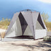 Cort camping 4 persoane gri impermeabil setare rapidă - WALTI WALTI