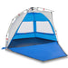 Cort camping 2 persoane albastru azur impermeabil setare rapidă - WALTI WALTI