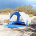 Cort camping 2 persoane albastru azur impermeabil setare rapidă - WALTI WALTI