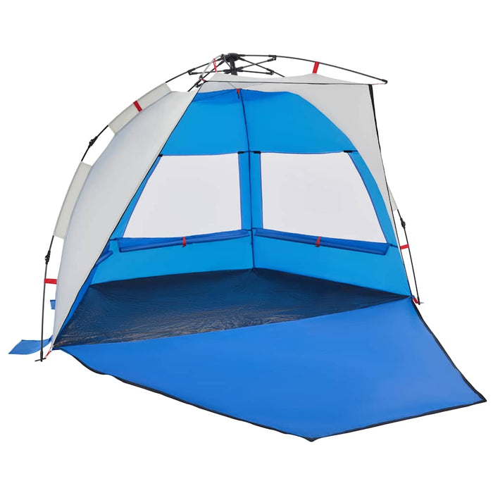 Cort camping 2 persoane albastru azur impermeabil setare rapidă - WALTI WALTI