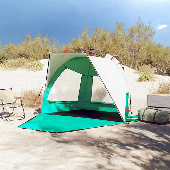 Cort camping 2 persoane verde marin impermeabil setare rapidă - WALTI WALTI