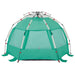 Cort camping 2 persoane verde marin impermeabil setare rapidă - WALTI WALTI