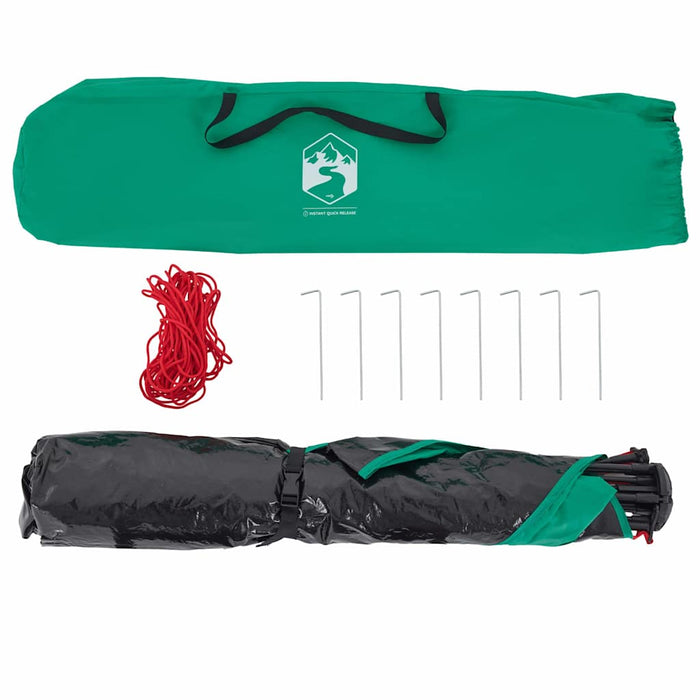 Cort camping 2 persoane verde marin impermeabil setare rapidă - WALTI WALTI