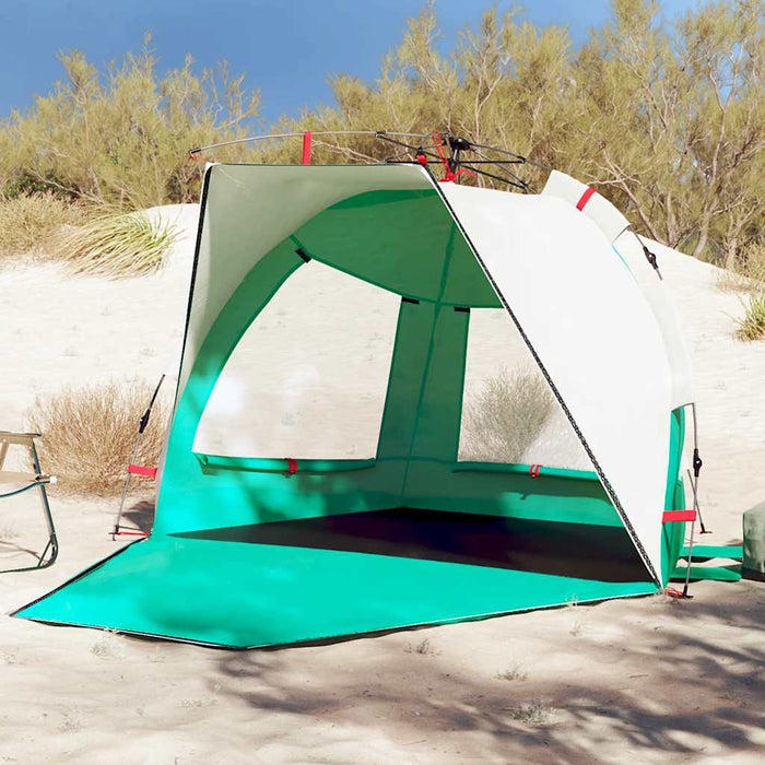 Cort camping 2 persoane verde marin impermeabil setare rapidă - WALTI WALTI