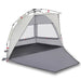 Cort camping 2 persoane gri impermeabil setare rapidă - WALTI WALTI