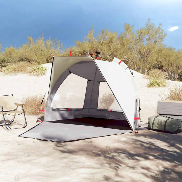 Cort camping 2 persoane gri impermeabil setare rapidă - WALTI WALTI