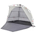 Cort camping 2 persoane gri impermeabil setare rapidă - WALTI WALTI