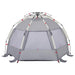 Cort camping 2 persoane gri impermeabil setare rapidă - WALTI WALTI