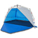 Cort camping 3 persoane albastru azur impermeabil setare rapidă - WALTI WALTI