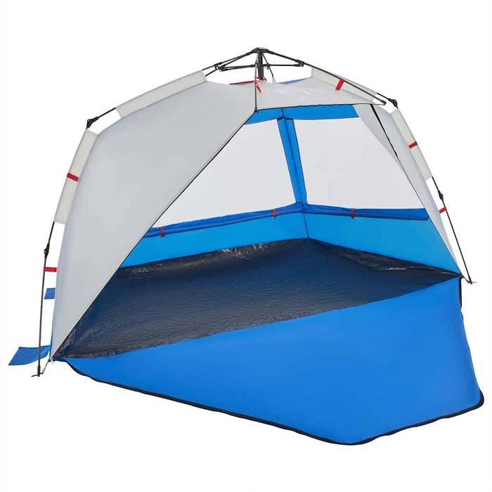 Cort camping 3 persoane albastru azur impermeabil setare rapidă - WALTI WALTI