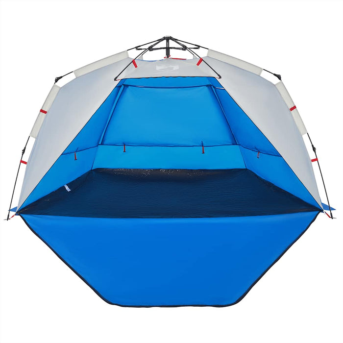 Cort camping 3 persoane albastru azur impermeabil setare rapidă - WALTI WALTI