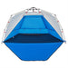 Cort camping 3 persoane albastru azur impermeabil setare rapidă - WALTI WALTI