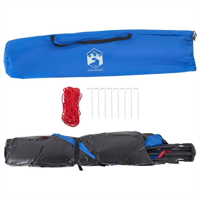 Cort camping 3 persoane albastru azur impermeabil setare rapidă - WALTI WALTI