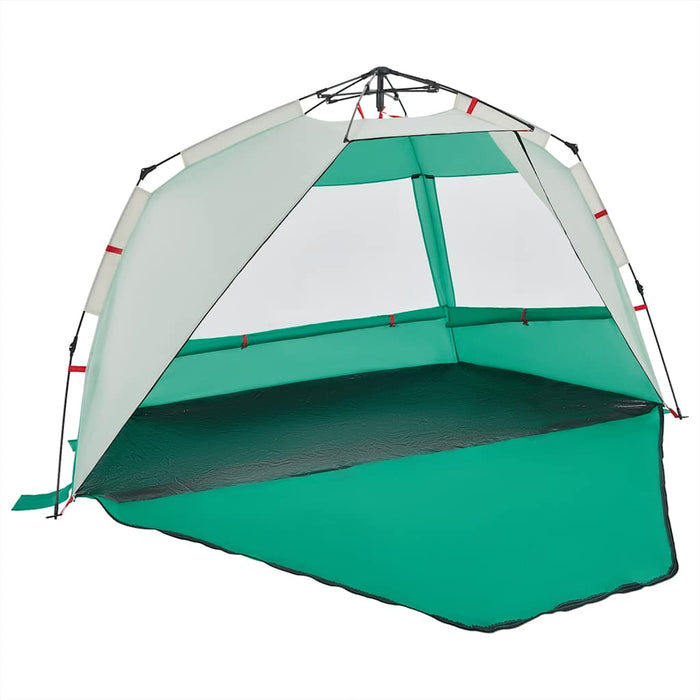 Cort camping 3 persoane verde marin impermeabil setare rapidă - WALTI WALTI