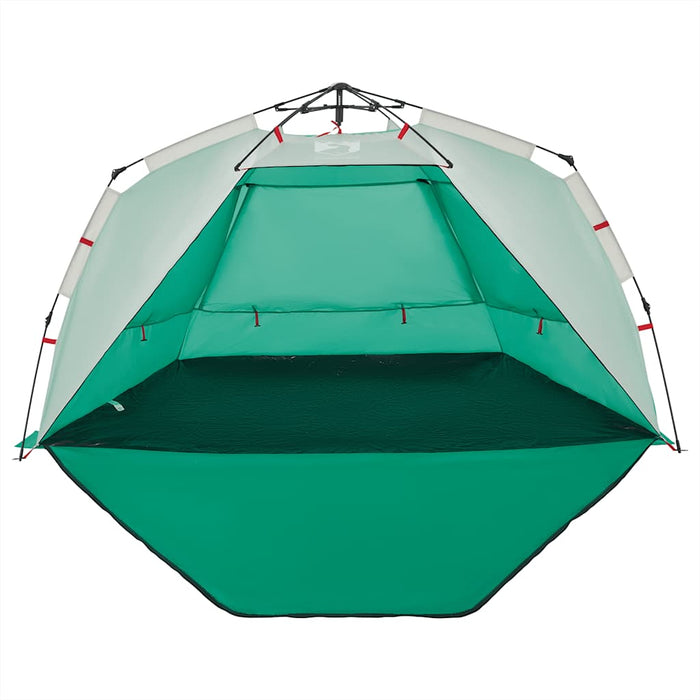 Cort camping 3 persoane verde marin impermeabil setare rapidă - WALTI WALTI