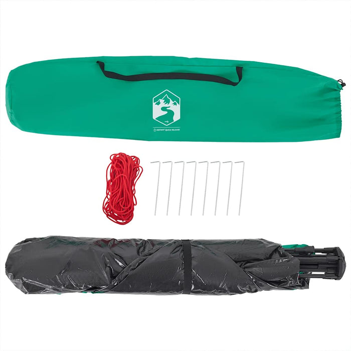 Cort camping 3 persoane verde marin impermeabil setare rapidă - WALTI WALTI