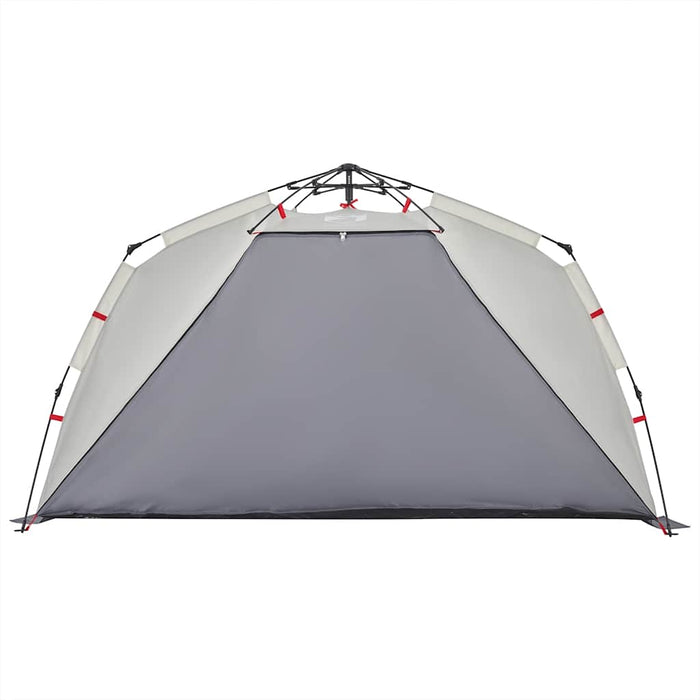 Cort camping 3 persoane gri impermeabil setare rapidă - WALTI WALTI