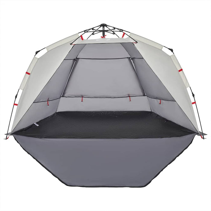Cort camping 3 persoane gri impermeabil setare rapidă - WALTI WALTI