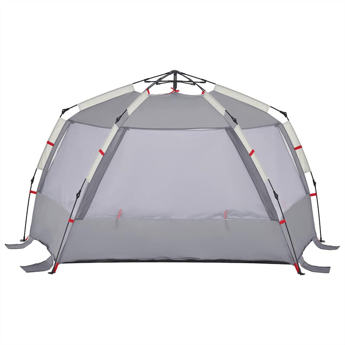 Cort camping 3 persoane gri impermeabil setare rapidă - WALTI WALTI