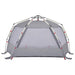 Cort camping 3 persoane gri impermeabil setare rapidă - WALTI WALTI