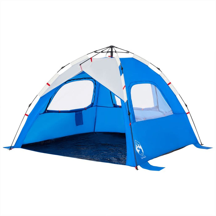 Cort camping 3 persoane albastru azur impermeabil setare rapidă - WALTI WALTI