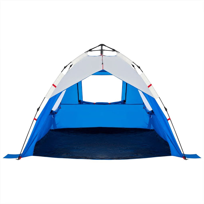 Cort camping 3 persoane albastru azur impermeabil setare rapidă - WALTI WALTI