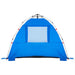 Cort camping 3 persoane albastru azur impermeabil setare rapidă - WALTI WALTI