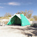 Cort camping 3 persoane verde marin impermeabil setare rapidă - WALTI WALTI