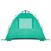 Cort camping 3 persoane verde marin impermeabil setare rapidă - WALTI WALTI