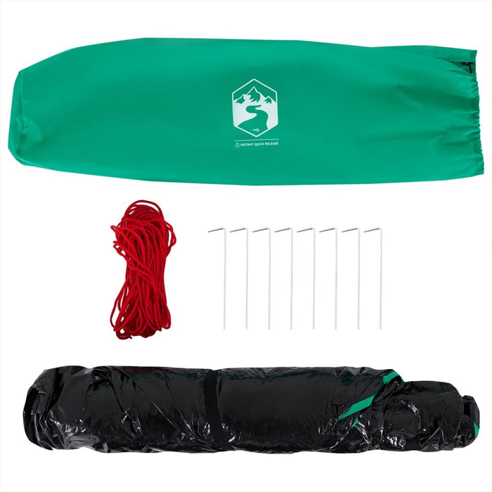 Cort camping 3 persoane verde marin impermeabil setare rapidă - WALTI WALTI