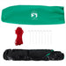 Cort camping 3 persoane verde marin impermeabil setare rapidă - WALTI WALTI
