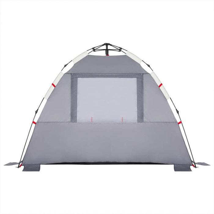 Cort camping 3 persoane gri impermeabil setare rapidă - WALTI WALTI