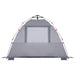 Cort camping 3 persoane gri impermeabil setare rapidă - WALTI WALTI