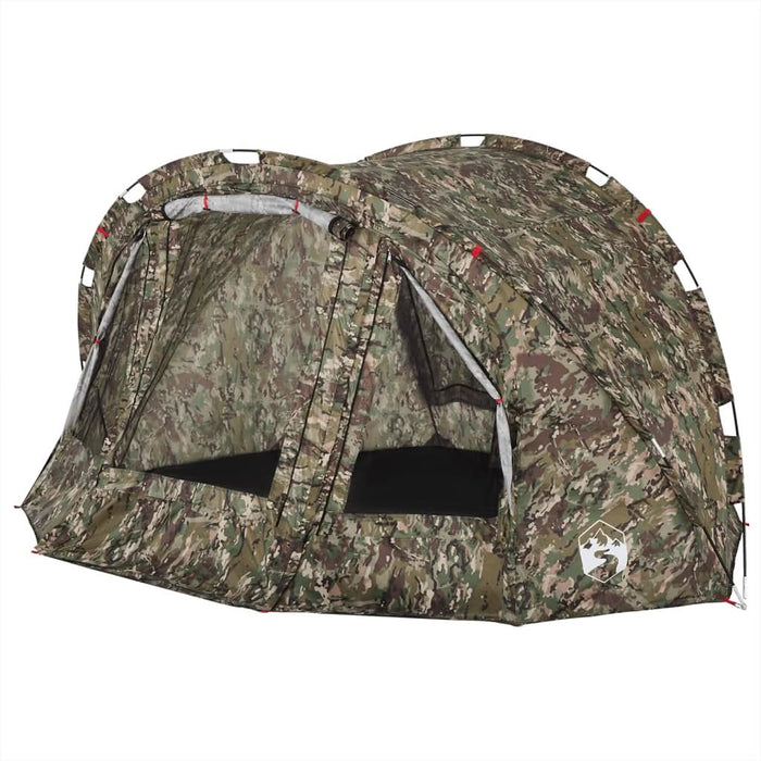 Cort de pescuit pentru 4 persoane, camuflaj, impermeabil - WALTI WALTI