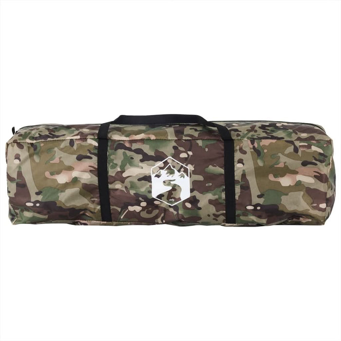 Cort de pescuit pentru 4 persoane, camuflaj, impermeabil - WALTI WALTI