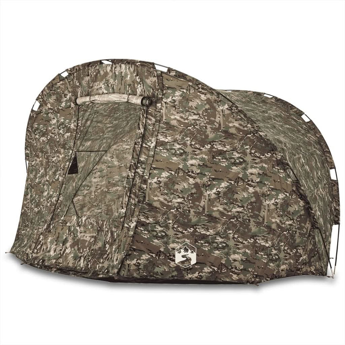 Cort de pescuit pentru 5 persoane, camuflaj, impermeabil - WALTI WALTI